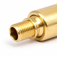 Track Lighting Universal Joint Adapter for Ceiling Spots, Brass Connector for LED Track and Custom Lighting, 360 Degrees Rotate DIY Fitting