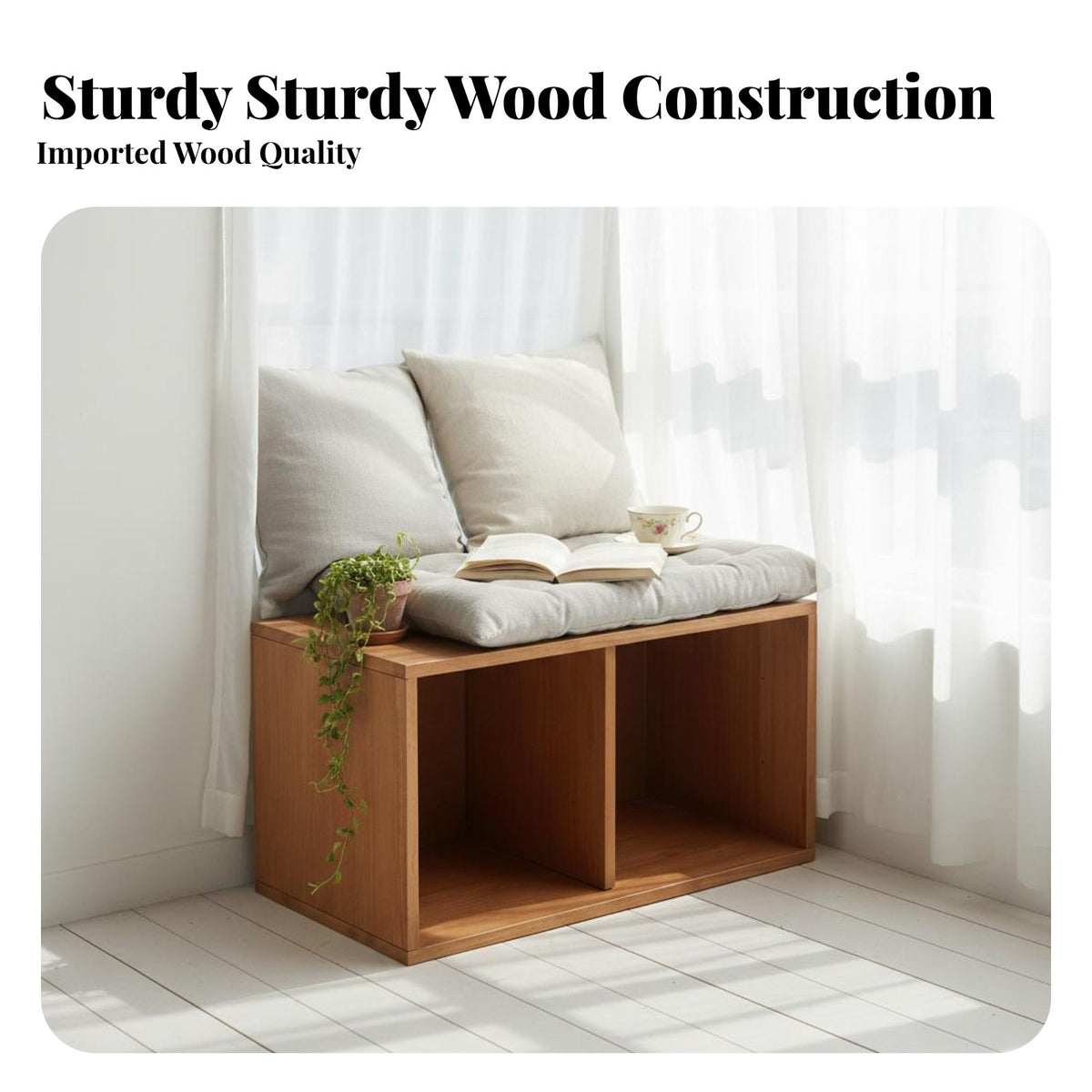 Solid Wood Build Modular Cubby Organizer Customizable Layout Stackable Storage Cube Multiple Module Options Bookcase Large Capacity for Homeowners, Families, Apartment Dwellers, Living Room, Office, Bedroom, Closet