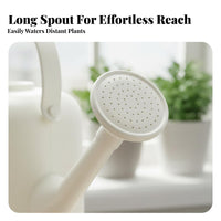 Lightweight Long Spout Watering Can Easy-Fill Opening Watering Can with Sprinkler Head Thickened Material for Indoor Plants, Outdoor