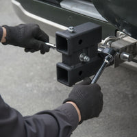Trailer Hitch Adapter with Double Coupling Double Coupling Hitch Versatile Hardware for off-Roaders, Towing