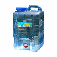 Leak-Proof Lid Portable Water Container with Spigot Food Grade Material Liquid Storage Long-Lasting for Outdoor