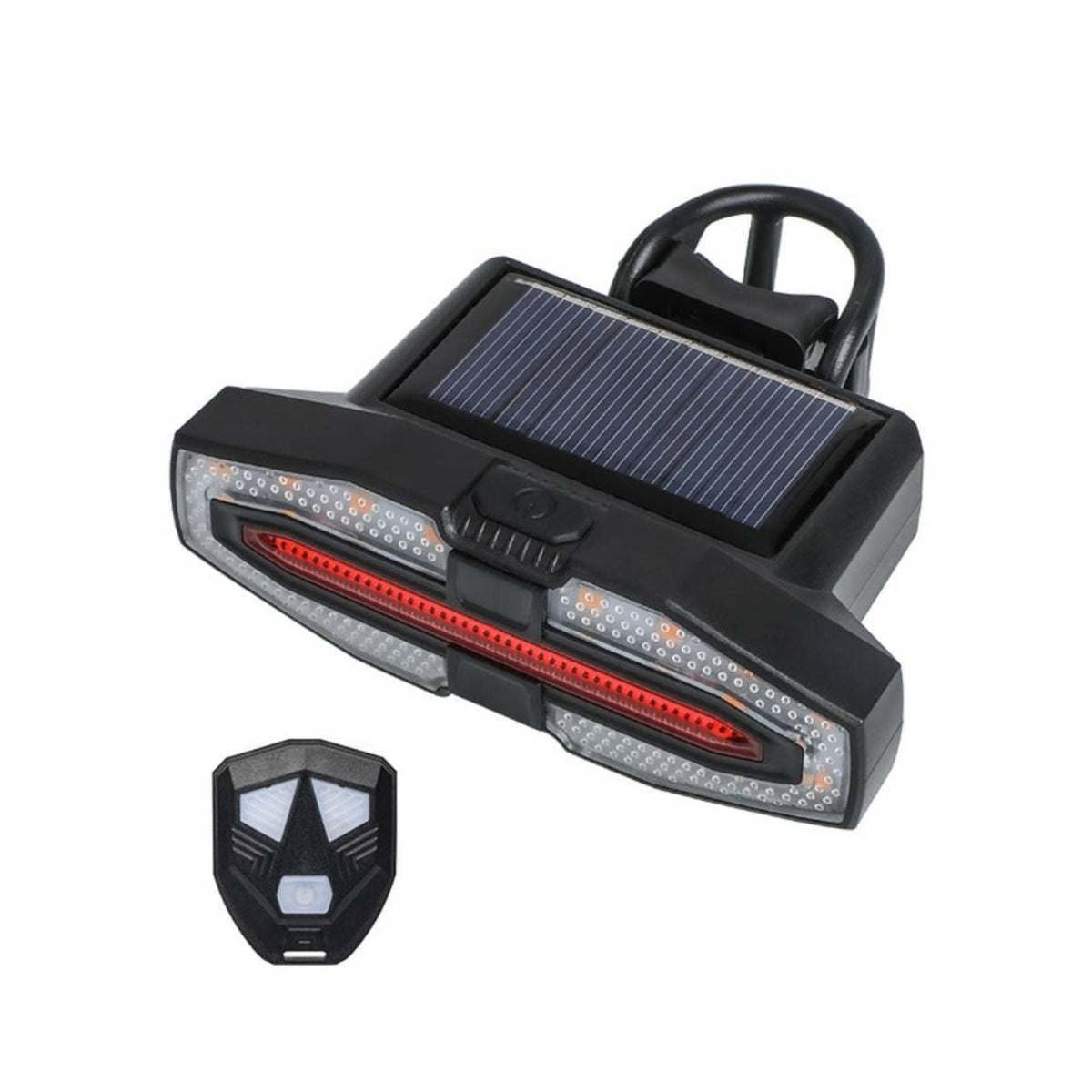 Bright Bike Tail Light with Wireless Control Led Rear Light with Turn Signals Smart Bike Turn Indicator Compact for Night Riding, Road Cycling