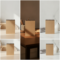 Thickened 8K Sketchbook for Art Students, A4 Sketch Paper Pad, Children's Dutch White Cardboard, Student Kraft Paper Blank