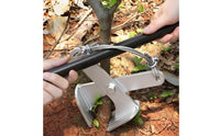 Tree Pulling Clamp Serrated Tree Puller Metal Wire Grip for Gardeners, Garden, Orchard