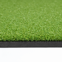 Golf Mat 1.2m×1.5m Artificial Turf Mat for Golf Practice High Elasticity Base Non-slip Treatment Indoor & Outdoor Use Shot Practice