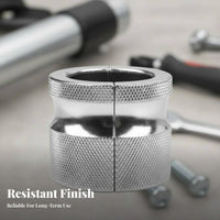 Motorcycle Fork Seal Installer Carbon Steel Construction Front Fork Seal Replacement Tool Easy Installation for DIY Enthusiasts