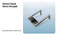 Boat Ladder Polished Metal Finish Folding Boat Ladder Foldable