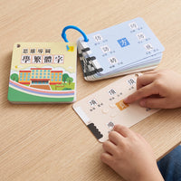 Traditional Chinese Characters Mind Map Learning Flashcards for Vocabulary and Radicals