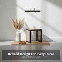 Square Woven Stool Multi-Functional Small Decorative Stool multifunctional Use
