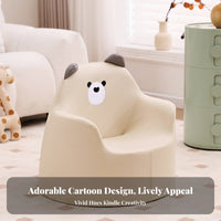 Cute Cartoon Design creatureShaped Floor Lounger Soft and Comfortable children's Furniture Anti-Skid Bottom Toddler Chair Lightweight for Toddlers, Preschoolers, storytime Corner, Kindergarten, Playroom, Nursery