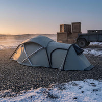 Handmade Miniature Tent Model Painted Resin Tent Model Fine Trim Decor Arched Support Lines for All-Terrain Scenes, Dioramas