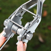 Heavy-Duty Wire Tensioner with Gear Anti-Slip Ratcheting Wire Strainer Strong Ratcheting Fence Stretcher Reusable for Outdoors, Workshops