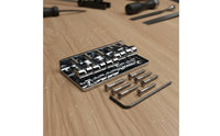 5-String Bass Bridge Adjustable Saddles Five-String Bass Bridge CNC Machined Anti-Corrosive for DIY Builders