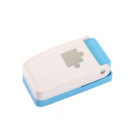 Embossed Edge Paper Punch with Embossing Tool Decorative Handheld Paper Punch Simple-Press Compact for Crafters, Scrapbooking