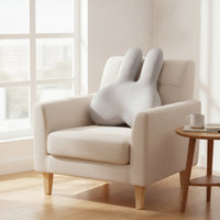 Bunny Protrusion Support Pillow Ergonomic Support Pillow Body-Contouring Back Support Pillow for Office Workers, Commuters, Desk Work