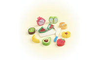 Pretend Play Culinary Items with Cutting Board Educational Culinary Play Props Cutting Interactive Display Fruit and Veggie Toy Set