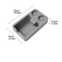 Silicone Tamping Mat Heat Resistant Coffee Tamper Mat Waterproof for Cafe