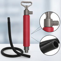 Compact Manual Bilge Pump with Hose Portable Handheld Kayak Pump for Kayakers, Paddlers, Paddling Trips