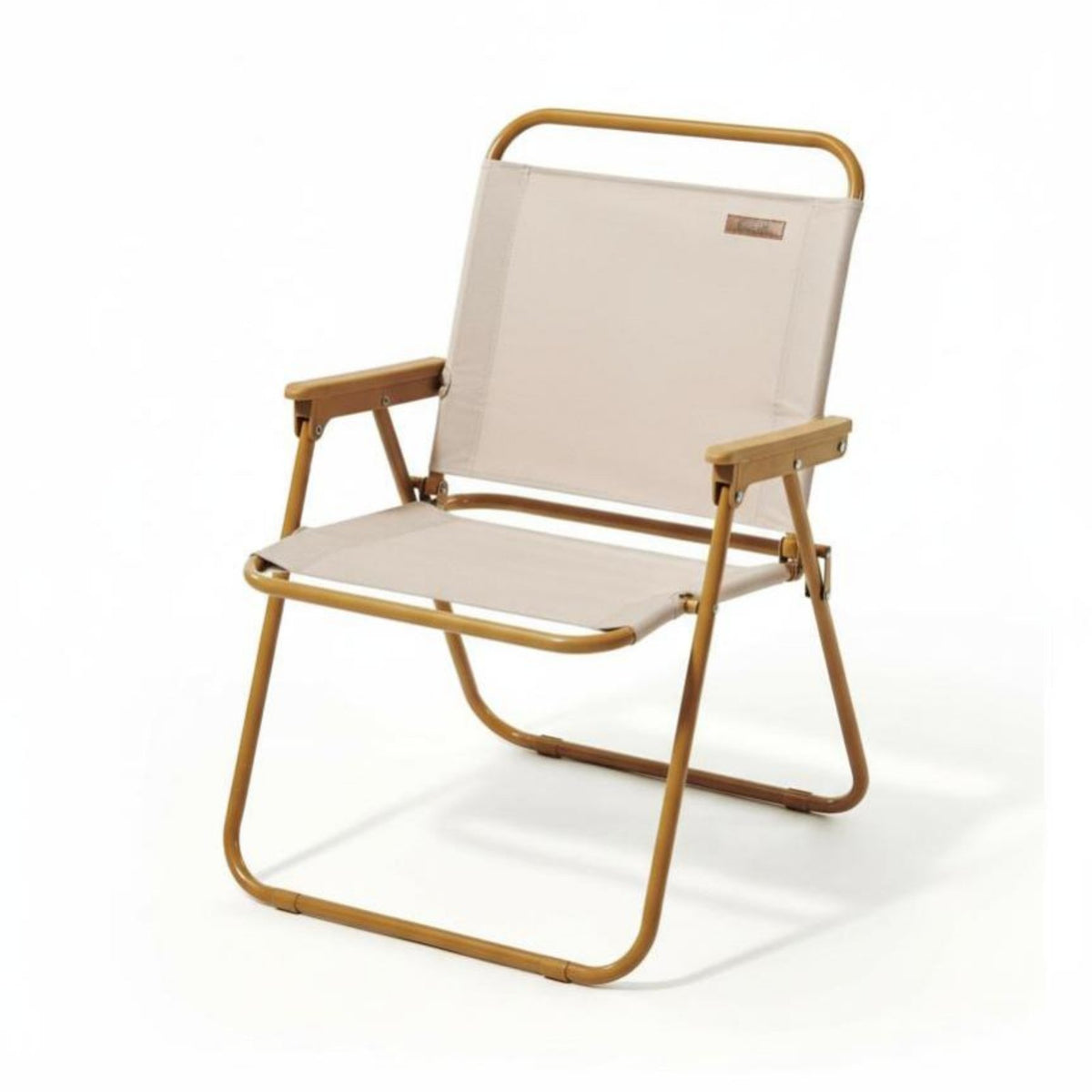 Foldable Design Low-Silhouette Camp Armchair Lightweight Folding Chair Long-Lasting Portable Seat Strong Frame for Picnickers, Beachand Travelers, Fishing, Picnic, Picnics, Beach