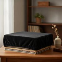Dustproof Vinyl Shelf Cover Snug-Fit Vinyl Storage Cover Stretchy Dust Case Reusable for Audiophiles