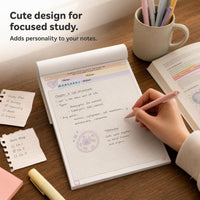 Dream B5 Tear-Off Lined/Grid Notepad for Students