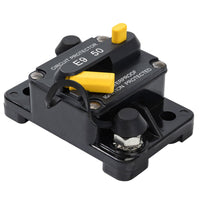Manual Circuit Protector 50A Circuit Protector with Reset Lever Resettable for Automotive Wiring