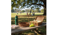Multi-Purpose Imitation Rattan Food Basket Easy to Clean Vintage Design Food Container Lightweight for Picnic