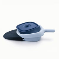 Bedpan with Handle Portable Bedpan with Lid Spill-Spill-Resistant for Bedside