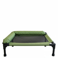Elevated Pet Bed Removable Mesh Cover Cooling Lifted Pet Bed Cot for Dogs