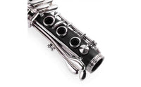 B Flat Clarinet Nickel-Plated Black Clarinet Band Instrument Lightweight Professional Sound