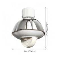 Stainless Steel Replaceable Outlet Plate Aerator Polished Finish Anti-Splash Aerator Pressure-Boosting Faucet Filter