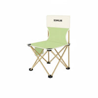 Lightweight extremely lightweight Camp Chair Foldable Design Folding Camp Stool With rearrest Camping Seat Quick Setup for Campers, rearpackers, Fishing, Hiking, Beach, Gardening