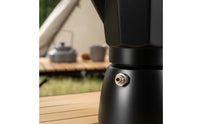 Stainless Steel Stovetop Pot Easy to Clean Stovetop Pot Mirror Polished Finish Espresso Maker for Campers, Outdoor