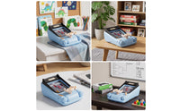 Tabletop Game Interactive Tabletop Driving Game Sound Effects Driving Toy with Steering Wheel for Kids, Toddlers, Playroom