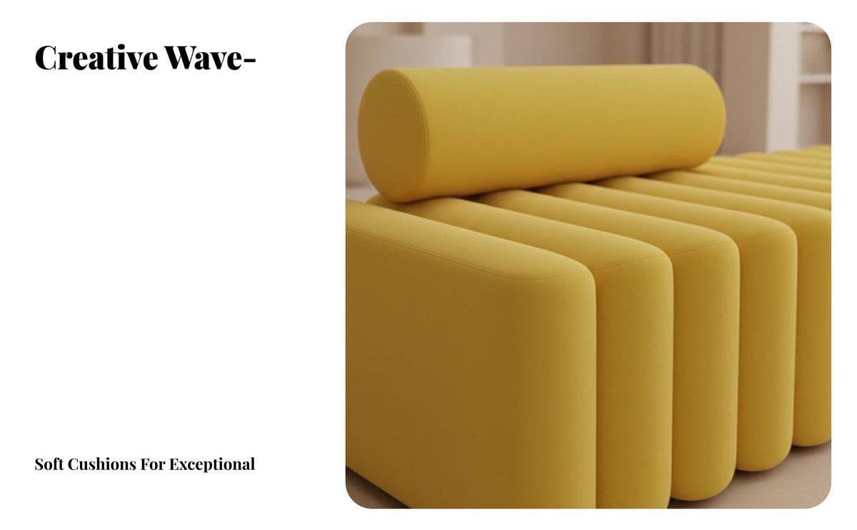 Minimalist Design Upholstered Guest Settee Long Strip Shape Upholstered Backless Settee Modern Look Commercial Furniture Elegant Aesthetics for Salon Owners, Shop Managers, Interior Designers, Clothing shop, Barbershop, Lobby, Bank