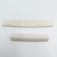 12-String Guitar Nut and Saddle Set, Pure Cow Bone, Guitar Parts