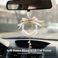 Elegant D Happinhappinesss Ign Lily of the Valley Car Ornament Handmade a Happinhappinesss Thetic Lily of the Valley Car Hanging Ornament