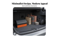 Large Capacity foldable Trunk Box Multi-Compartment foldable luggage Container Portable with Handles Car Organizer Foldable Design for motorists, journeyers, Families, Grocery Shopping, journey journeys, Camping, Garage