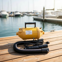 Electric Air Pump Portable Paddleboard Pump Automatic for Kayakers, Campers, Beach, Campsite