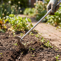 Weeding Rake Rust-Resistant Unwanted Plant Rake Unwanted Plant Pulling Tool Heavy-Duty Hand Weeder Portable for Gardeners