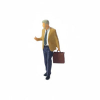 6 Pieces Fine Details Shopping Couple Figures Realistic Design Miniature Shopping People Collectible 1:64 Scale Figures Hand-Painted for Display Shelf