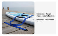 Paddleboard Shoulder Strap Quick-Disconnect Buckles Paddle Board Transport Strap Sturdy Stand-up Paddleboard Carrying Harness for Paddleboarders