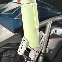 Self-Tightening Motorcycle Cup Holder Adjustable Handlebar Cup Holder Universal Fit Vehicle Accessory Anti-Slip