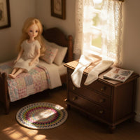 White Doll Socks Easy to Match Knitted Doll Socks Soft Material