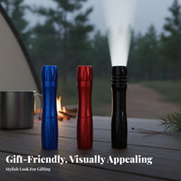 Aluminum Alloy Flashlight Lightweight LED Flashlight Waterproof Handheld for Campers, Hikers, Outdoor, Camping, Emergencies