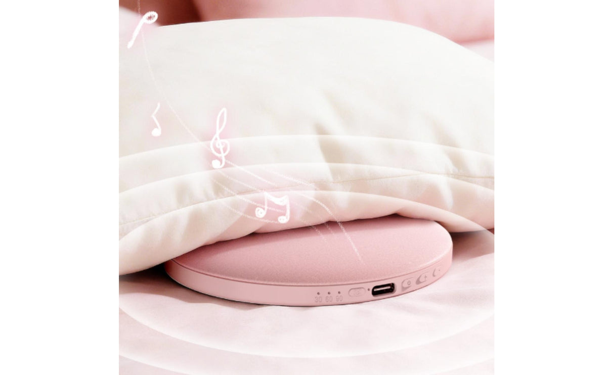 Pillow Speaker with Timer Ultra-Thin Bluetooth Pillow Speaker Ambient Sound Slim-Profile for Side Sleepers, Sleeping, Bed