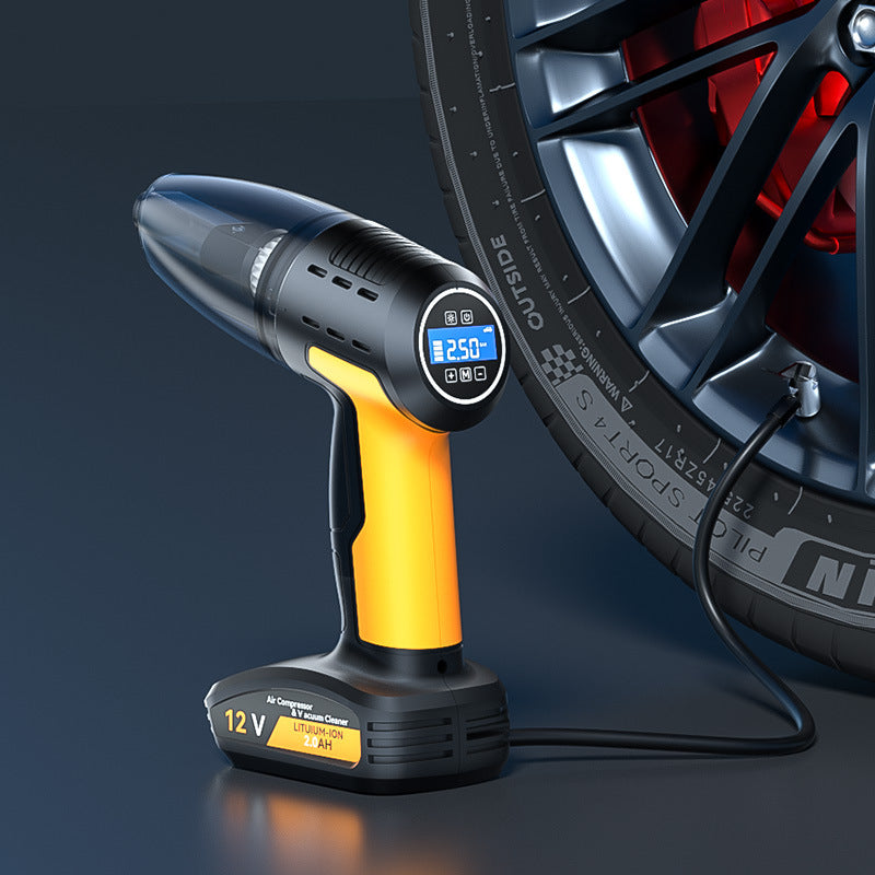 Cordless Multifunctional Car Vacuum and Air Pump 4-in-1 Portable