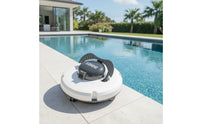 Self-Docking Robotic Pool Cleaner Cordless Pool Cleaning Robot Handsno-Charge Smart for Homeowners, Swimming Pools