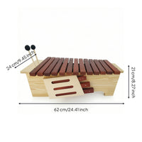 Wooden Xylophone Classroom Xylophone Sturdy Percussion Instrument for Music Lessons