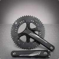7075 Aluminum Alloy Road Bike Crankset 53/39T Integrated Crankset 2x11-Speed Chainset 110 Mm BCD